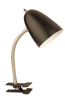 Boston Harbor Flexible Clip-On Table Lamp, 60 W, A19