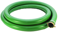 ABBOTT RUBBER 1240-3000-20 Suction Hose, 3 in ID, Male Thread x Female, PVC,