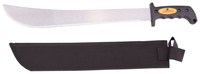 Landscapers Select Machete, 18 In Fully Polished High Carbon Steel, Rubber