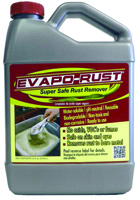 Evapo-Rust ER004 Super Safe Rust Remover, 1 qt, Clear to Bright Yellow,
