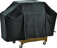 Omaha Grill Cover, For Use With Cart Style Grills, Vinyl, Black