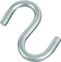 National Hardware N233-544 S-Hook, 135 lb Working Load Limit, Stainless