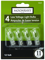 Moonrays 95527 Low Voltage Light Bulb, 11 W, T5 Lamp, Wedge