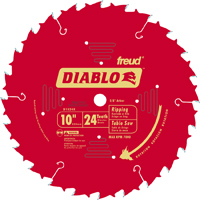 Diablo D1024X Circular Saw Blade, 10 in Dia, Carbide Cutting Edge, 5/8 in