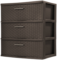 TOWER 3- DRAWER WIDE WEAVE