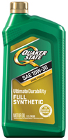 Quaker State Ultimate Durability 550046199/5500367 Motor Oil Colorless, 1 qt