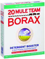 20 Mule Team Borax Laundry Detergent Booster, 65 oz, Box,