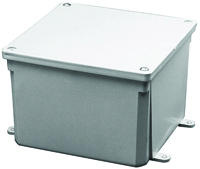 Carlon E989R Molded Junction Box, Recessed, Surface Mounting, Noryl