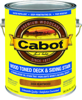 Cabot 3004 Deck and Siding Stain, Heartwood, 1 gal