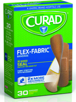 CURAD Flex-Fabric CUR47314RB Adhesive Bandage, Fabric Bandage