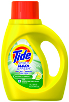 Tide 89116 Laundry Detergent, 34 oz