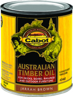 Cabot 3460 Australian Timber Oil, Jarrah Brown, 1 qt Can