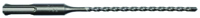 IRWIN 322002 Hammer Bit Drill Bit, Twist Flute, 4 in L Flute, SDS Plus