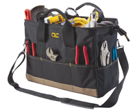 CLC Tool Works BIGMOUTH 1165 Tote Bag, 22-Pocket, Large Strap/Belt,