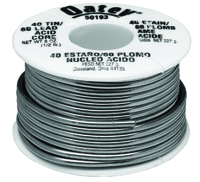 Oatey 50193 Acid Core Wire Solder, Silver, 1/2 lb