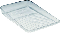 WOOSTER R406-11 Paint Tray Liner, 11 in W, Plastic, Clear