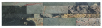 Aspect A9081 Wall Tile, Natural Stone, Gray/Medley Slate