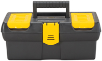 STANLEY STST13011 Tool Box with Tote Tray, 1.1 gal Storage, Soft-Grip
