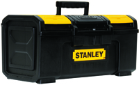 STANLEY STST19410 Tool Box, 30 lb Storage, Soft-Grip Handle, Polypropylene