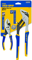 Irwin 2078701 Vise Grip Plier Set Includes 6 Inch Slip Joint Pliers & 10