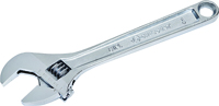 Crescent AC28VS Adjustable Wrench, 1-1/8 in Jaw, Non-Cushion Handle, Steel