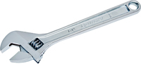Crescent AC212VS Adjustable Wrench, 1-1/2 in Jaw, Non-Cushion Handle, Steel