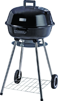 Omaha Kettle Charcoal Grill, 324 Sq-In, 18 In Dia 32-5/8 In H, Steel