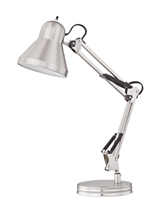 Boston Harbor Swing Arm Adjustable Desk Lamp, 60 W, A19