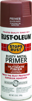 RUST-OLEUM STOPS RUST 7769830 Primer Spray, Flat/Matte, Rusty Metal, 12 oz