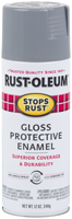 RUST-OLEUM STOPS RUST 7786830 Fast Dry Protective Enamel Spray Paint, Gloss,