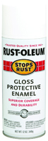 RUST-OLEUM STOPS RUST 7792830 Fast Dry Protective Enamel Spray Paint, Gloss,