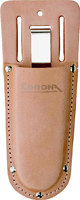 Corona Clipper AC 7220 Scabbard Pruner, 5 in OAL, Leather Handle