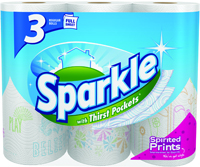 Sparkle 21734/21645 Paper Towel with Thirst Pocket Roll