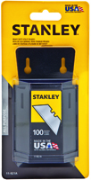 STANLEY 11-921A Utility Blade, 2-Point, HCS