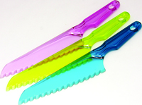 Chef Craft 21697 Lettuce Knife, Plastic Blade, Assorted Handle