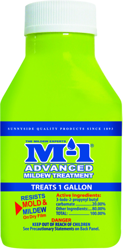 M-1 AM1.5B Contractor-Grade Advanced Mildew Treatment, 1.5 oz Bottle
