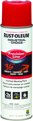 RUST-OLEUM INDUSTRIAL CHOICE 203038 Marking Paint, Safety Red, 20 fl-oz