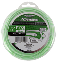 Arnold Xtreme Professional WLX-80 Trimmer Line, 0.08 in Dia, Monofilament