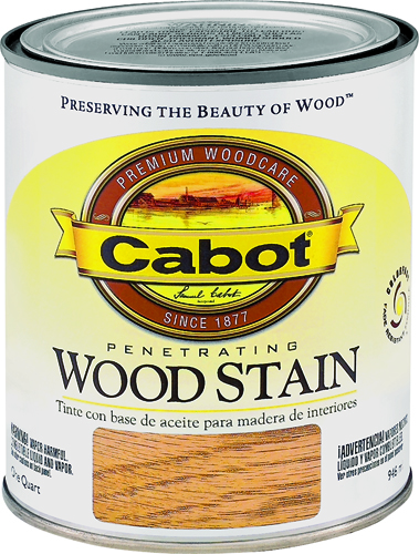 Cabot 8100 Series 8120 Wood Stain, Natural, 1 qt