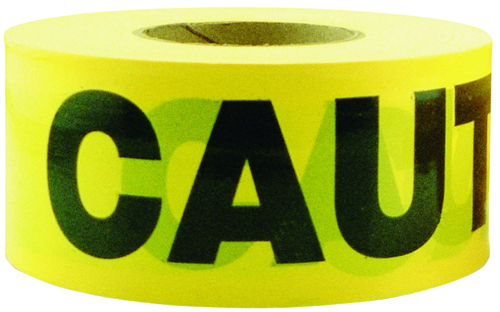 CH Hanson 16000 Barricade Safety Tape, Black/Yellow Box