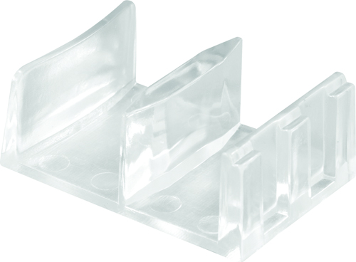 Prime-Line M 6058 Door Guide, Plastic, Clear