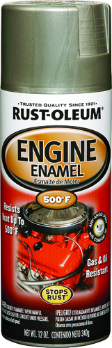 RUST-OLEUM AUTOMOTIVE 248949 Engine Enamel Spray Paint, Aluminum, 11 oz