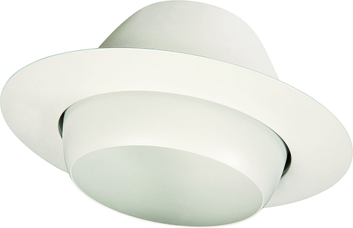 Boston Harbor Eyeball Recessed Light Trim, 75 W, R30 Medium, 6 In Ic/Non-Ic