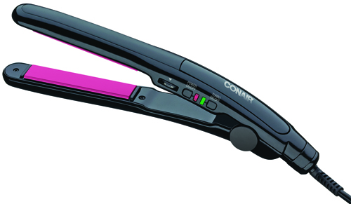 CONAIR CS4FCS Instant Heat Hair Straightener, Ceramic, Black