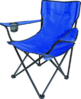 Seasonal Trends Trends Camping Chair With Bag | Plastic | Blue