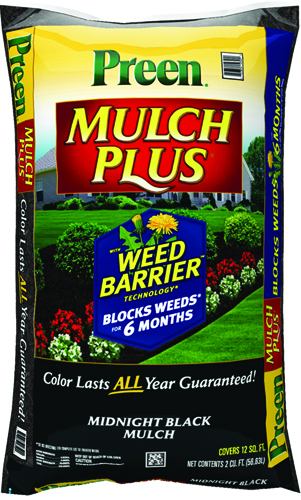 Preen 95456138 Mulch Plus Weed Barrier Bag