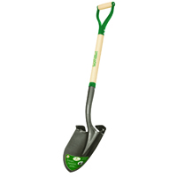 Landscapers Select Shovel, 30 In Wood/Steel D-Grip Handle, Lacquered And