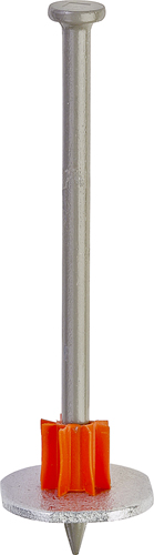 Ramset 1524SDE Ramguard Pin with Washer, Steel, Zinc