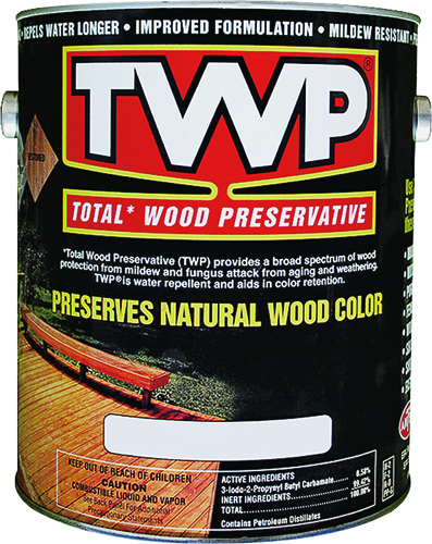 TWP 100 Series TWP-100-1 Wood Preservative, Clear, 1 gal Can