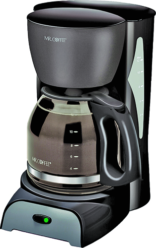 Mr. Coffee SK13-RB Classic Coffee Maker, 12 Cups Capacity, 900 W, Black